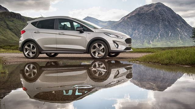 Ford fiesta review - Ford in reflection